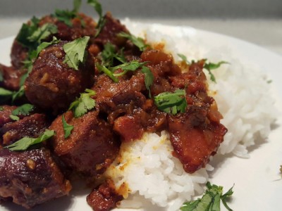 Rougail saucisses - présentation